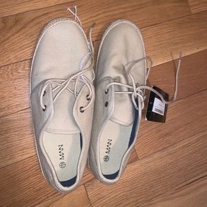 Men’s Boohoo Tan Canvas shoes